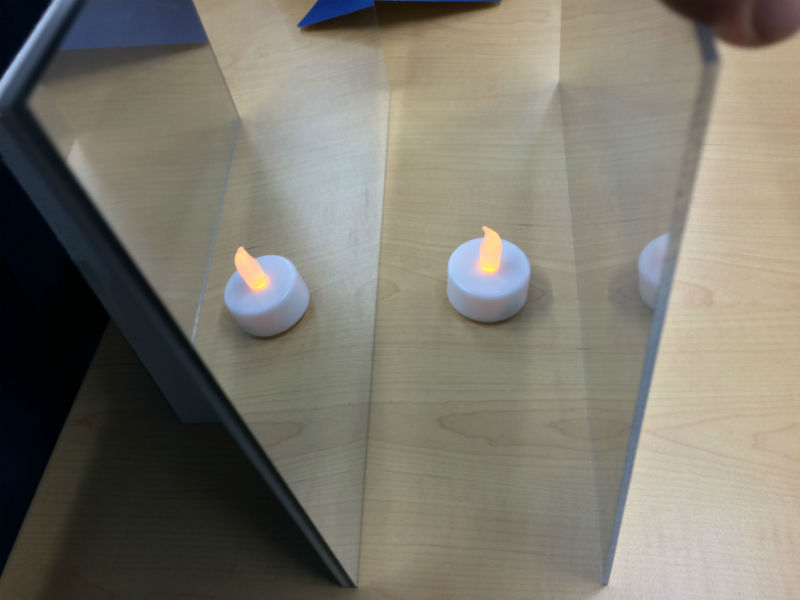 無限回廊実験１